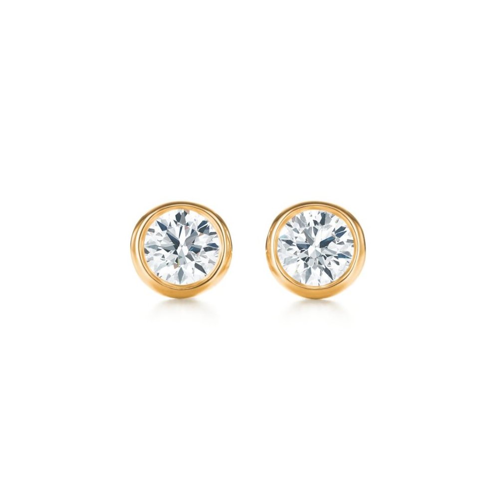 Tiffany & Co. Elsa Peretti Diamond by the Yard Stud Earrings